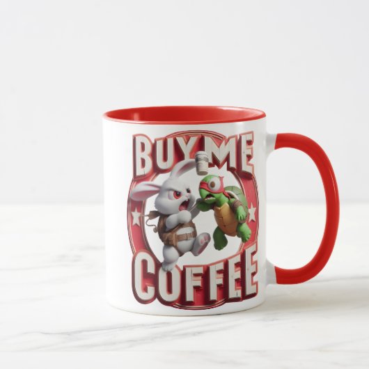 Mug Stimuler Les Conversations M'Acheter Un Café (Droite)