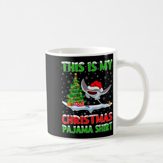 Mug Stingray Fish Xmas Tree Lights This Is My Christma (Droite)