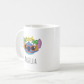Mug Stitch | Lunettes de soleil tropicales personnalis (Devant gauche)