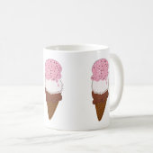 MUG Stitched-Neapolitan-Ice-Cream-Cones-2-11oz (Devant droit)