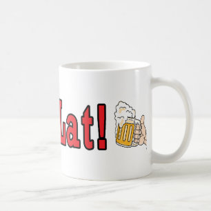 Mug Sto Lat ! Avec des bouchons de bière