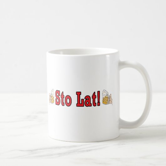 Mug Sto Lat ! Avec des bouchons de bière (Droite)
