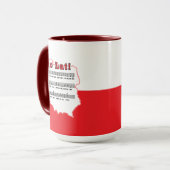 Mug Sto Lat ! Carte de la chanson polonaise (Devant gauche)