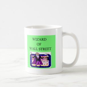 Mug stock de Wall Street, investisseur du marché