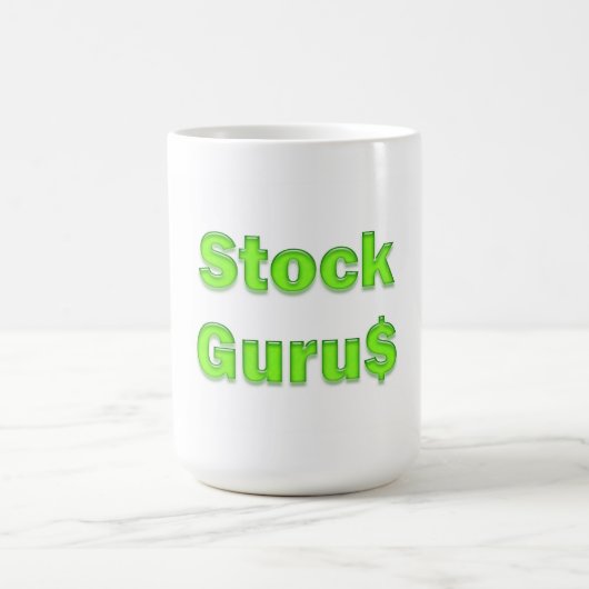 Mug Stock Guru personnalisable (Centre)