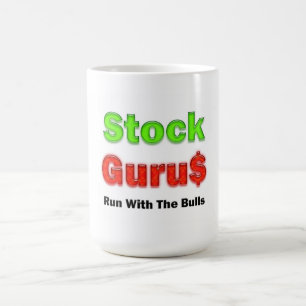 Mug Stock Guru Red Personnalisable