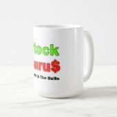 Mug Stock Guru Red Personnalisable (Devant droit)