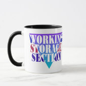 Mug Stockage de travail en programmation Cobol (Gauche)