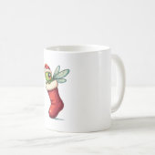 Mug Stocker la libellule du champignon (Devant droit)