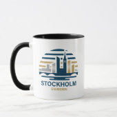 Mug Stockholm Suède Europe (Gauche)