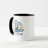 Mug Stockholm Suède Europe (Devant gauche)