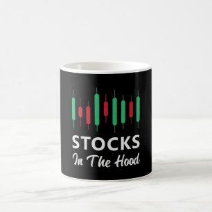 Mug Stocks stocks Du Marché Dans Le Trader De Trading