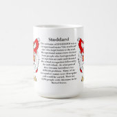 Mug Stoddard, l'origine, la signification et la crête (Centre)