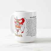 Mug Stoddard, l'origine, la signification et la crête (Devant gauche)