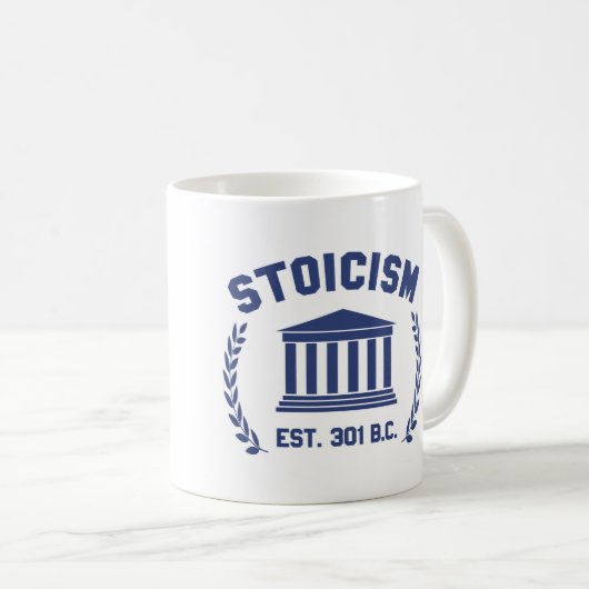 Mug Stoïcisme (Devant droit)