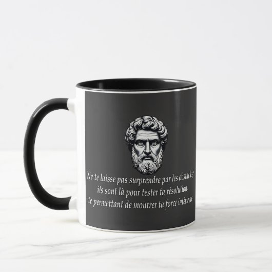 Mug Stoïcisme - Sagesse antique (Gauche)