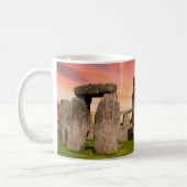 Mug Stonehenge Au Coucher Du Soleil (Gauche)