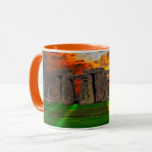Mug Stonehenge Celtic Standing Stones en Grande-Bretag (Devant gauche)