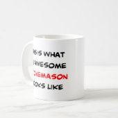 Mug stonemason, génial (Devant gauche)