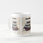 Mug Stones empilées Méditative Cairn (Devant gauche)