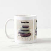 Mug Stones empilées Méditative Cairn (Gauche)