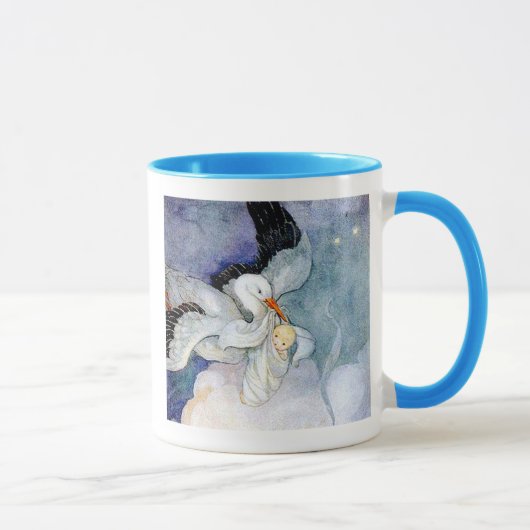 Mug Stork and Baby (Droite)
