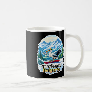 Mug Stork Snowboard En Belle Bulgarie