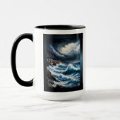 Mug Storm By A Mediterranean Coast AI Art by Xendor7 (Gauche)