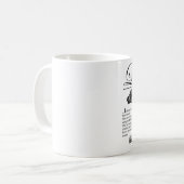 Mug Storybook Style Vintage Labrador (Devant gauche)