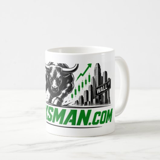 Mug Stoxsman.com Investissements (Devant droit)