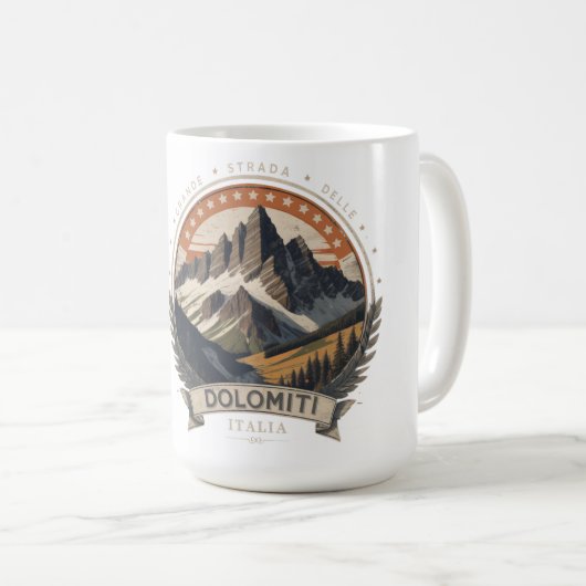 Mug Strada statale 48 delle Dolomiti (Devant droit)