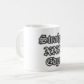 Mug Straighdge (Devant gauche)