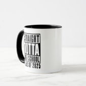 Mug Straight Outta High School Class de 2025 (Devant gauche)