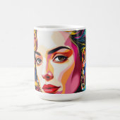 Mug « Strasha » - Dream Collage Pop Brillante (Centre)