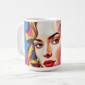 Mug « Strasha » - Dream Collage Pop Brillante (Devant gauche)