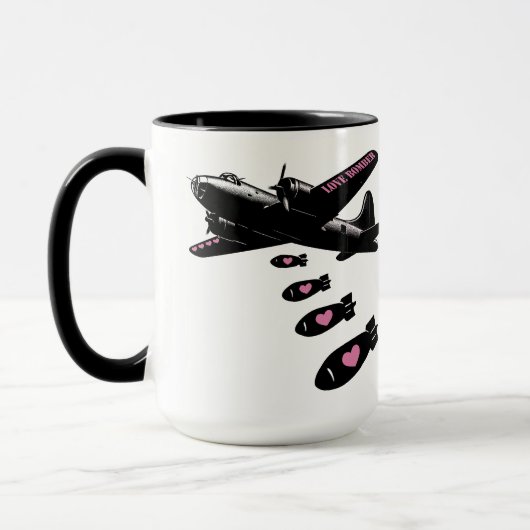 Mug Strategic Love Bomber Pink Details (Gauche)