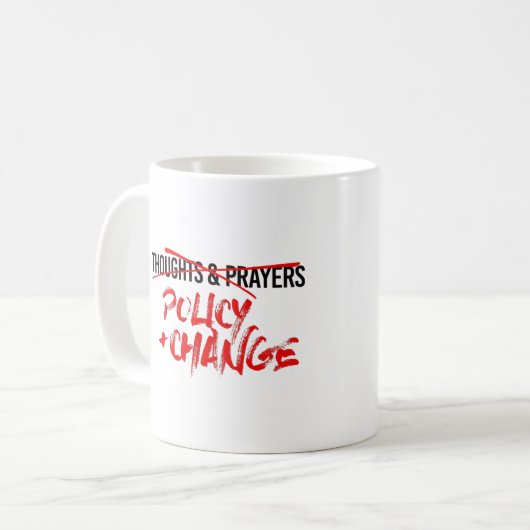 Mug Stratégie et modification maintenant (Devant gauche)