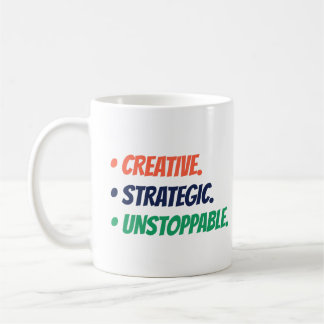 Mug Stratégique Créative Instoppable | Cadeau Babe Bos