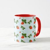 Mug Strawberries (Devant droit)