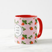 Mug Strawberries (Devant droit)