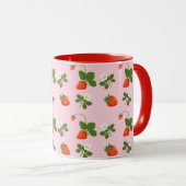 Mug Strawberries (Devant droit)