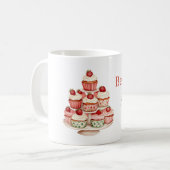 Mug Strawberries Cream Cupcakes (Devant gauche)
