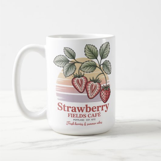 Mug Strawberry Fields Café (Gauche)