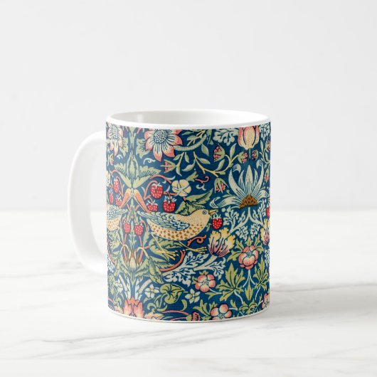 Mug Strawberry Thief, William Morris (Devant gauche)