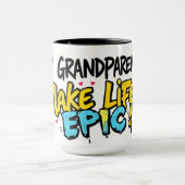 Mug Street Art Big-Heart Grandparents Day (Centre)