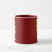 Mug Street Rabbit – Urban Easter Bunny Design - caneca (Centre)