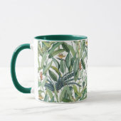 Mug Strelitzia, bananier de la jungle tropicale verte (Gauche)