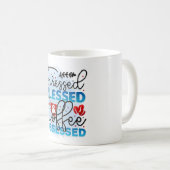 Mug Stress café béni obsédée (Devant droit)