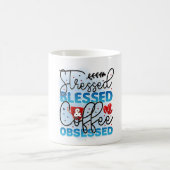 Mug Stress café béni obsédée (Centre)