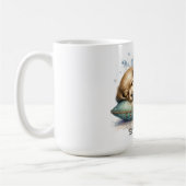 Mug Stress De Chiot Reposant Moins (Gauche)